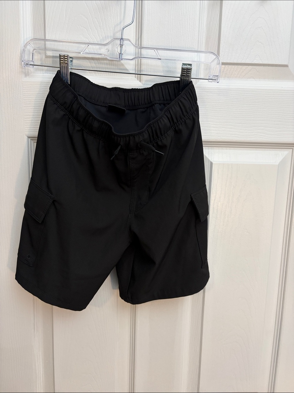Hurley Black Kids Cargo Swim Trunks